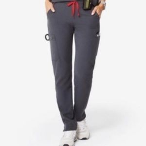 NWT Figs Kade Medium Tall Pants in Charcoal